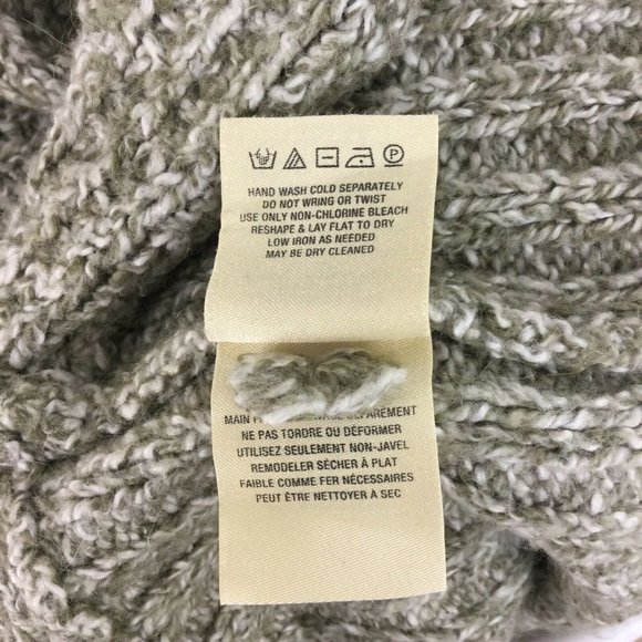 Angel of the North Green Marled Cardigan Sweater - Picture 8 of 10